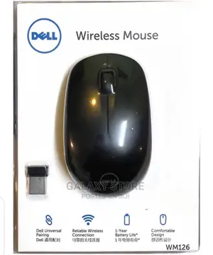 Dell Wireless Mouse Optical Sensor for Laptop and Computer
