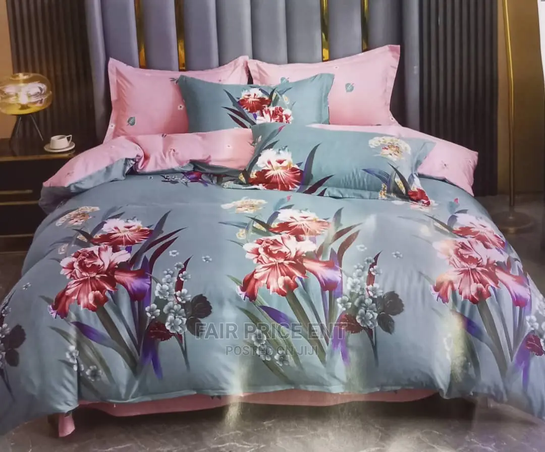 Duvet Cover Set 5*6 ( Gray)