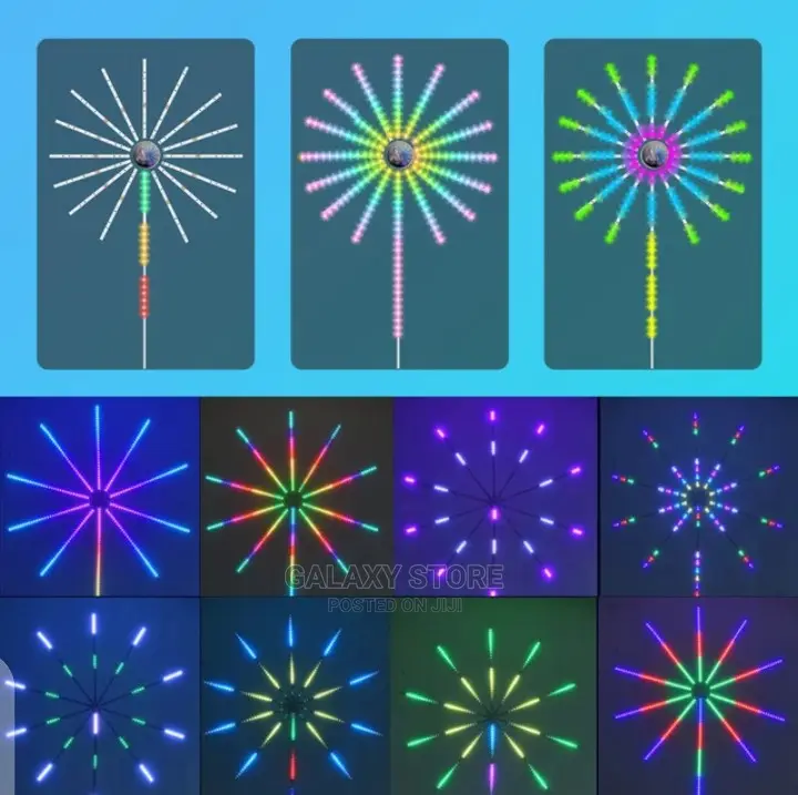 App Smart Control Fireworks Lights Led Strip Music Sound