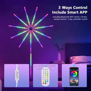 App Smart Control Fireworks Lights Led Strip Music Sound