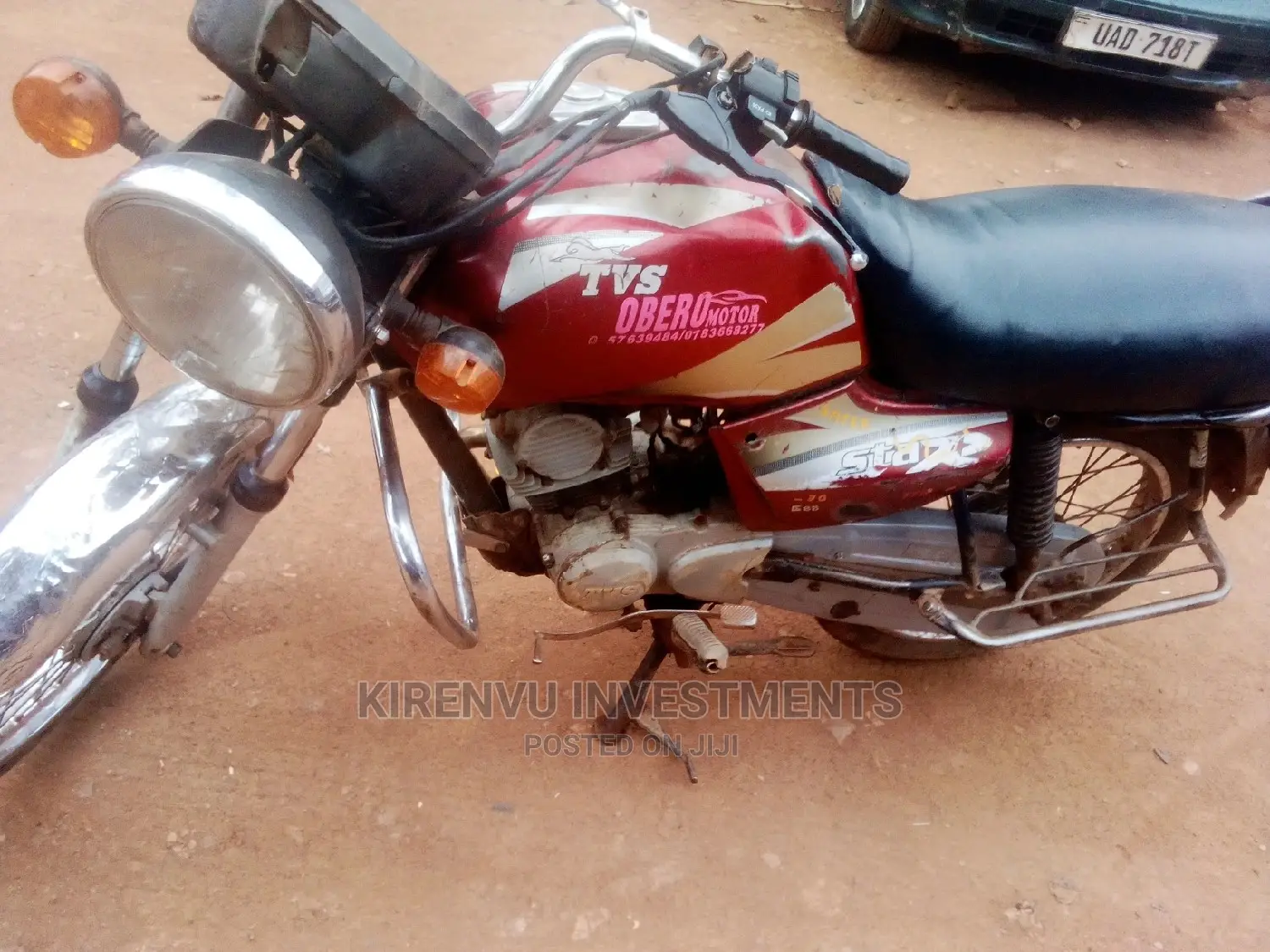 TVS HLX 125 2011 Red