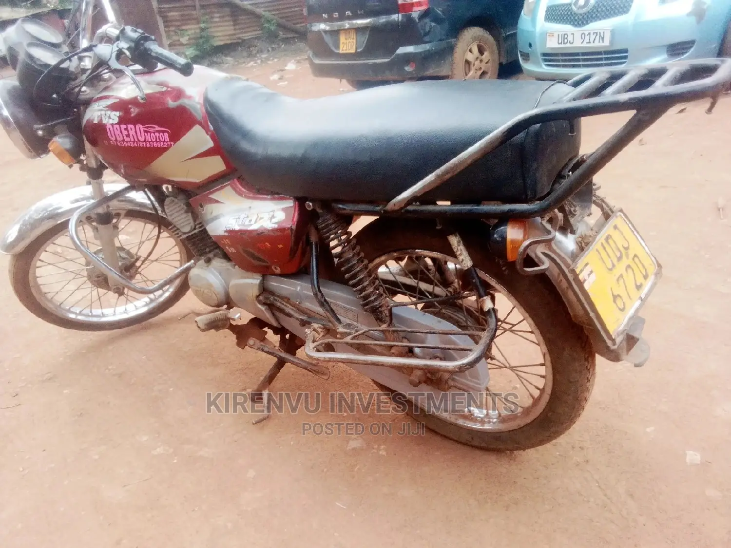 TVS HLX 125 2011 Red