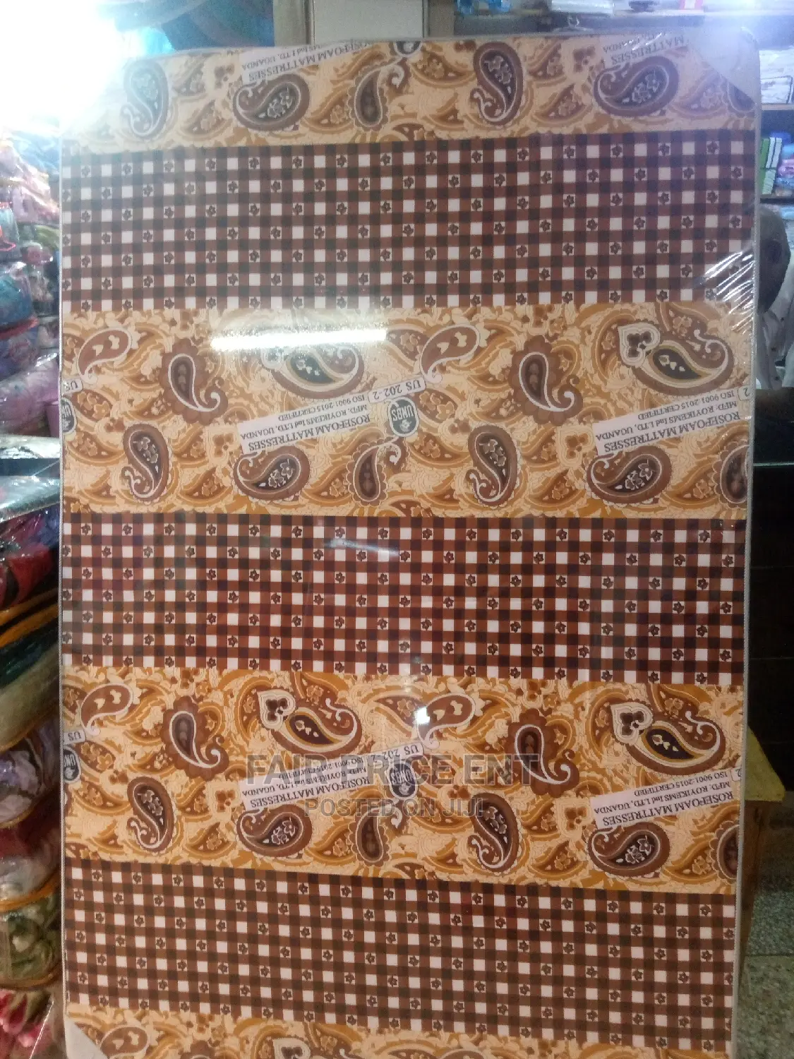 Mattress 4*6 6 Inches Sealed ( Brown