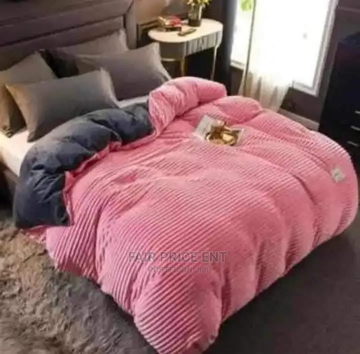 Volvet Duvet 6*6 ( Pink)