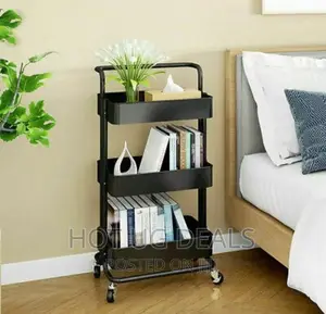 3 Tier Kitchen, Bedroom, Bathroom Rack Trolley Organizer
