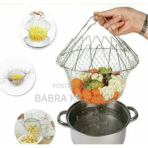 Foldable Multi_ Purpose Chef Basket