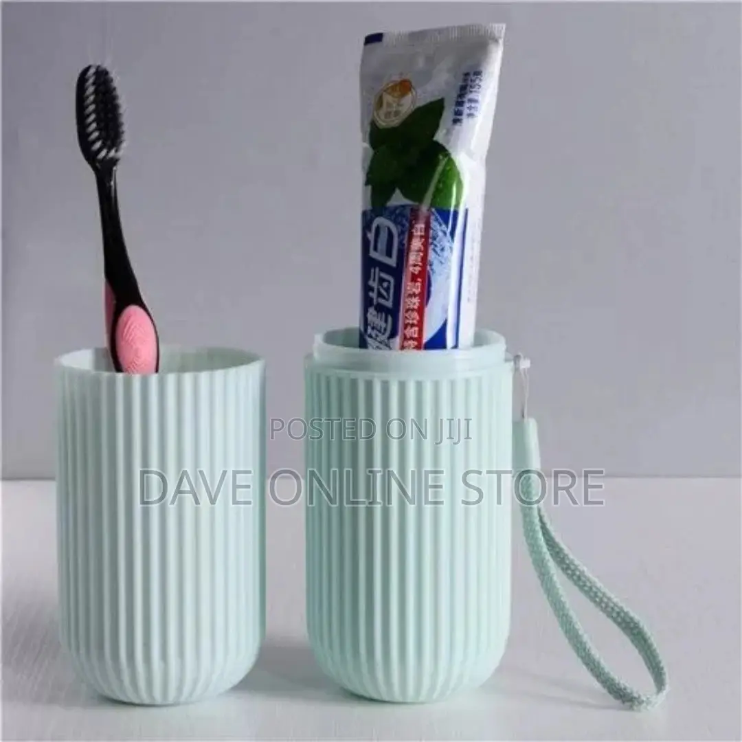Portable Toothbrush Paste Cap Case Storage,