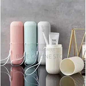 Portable Toothbrush Paste Cap Case Storage,