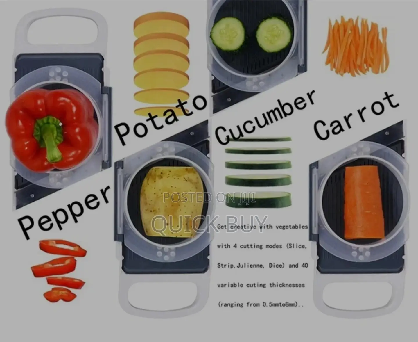 Adjustable Crisps and Vegetable Slicer