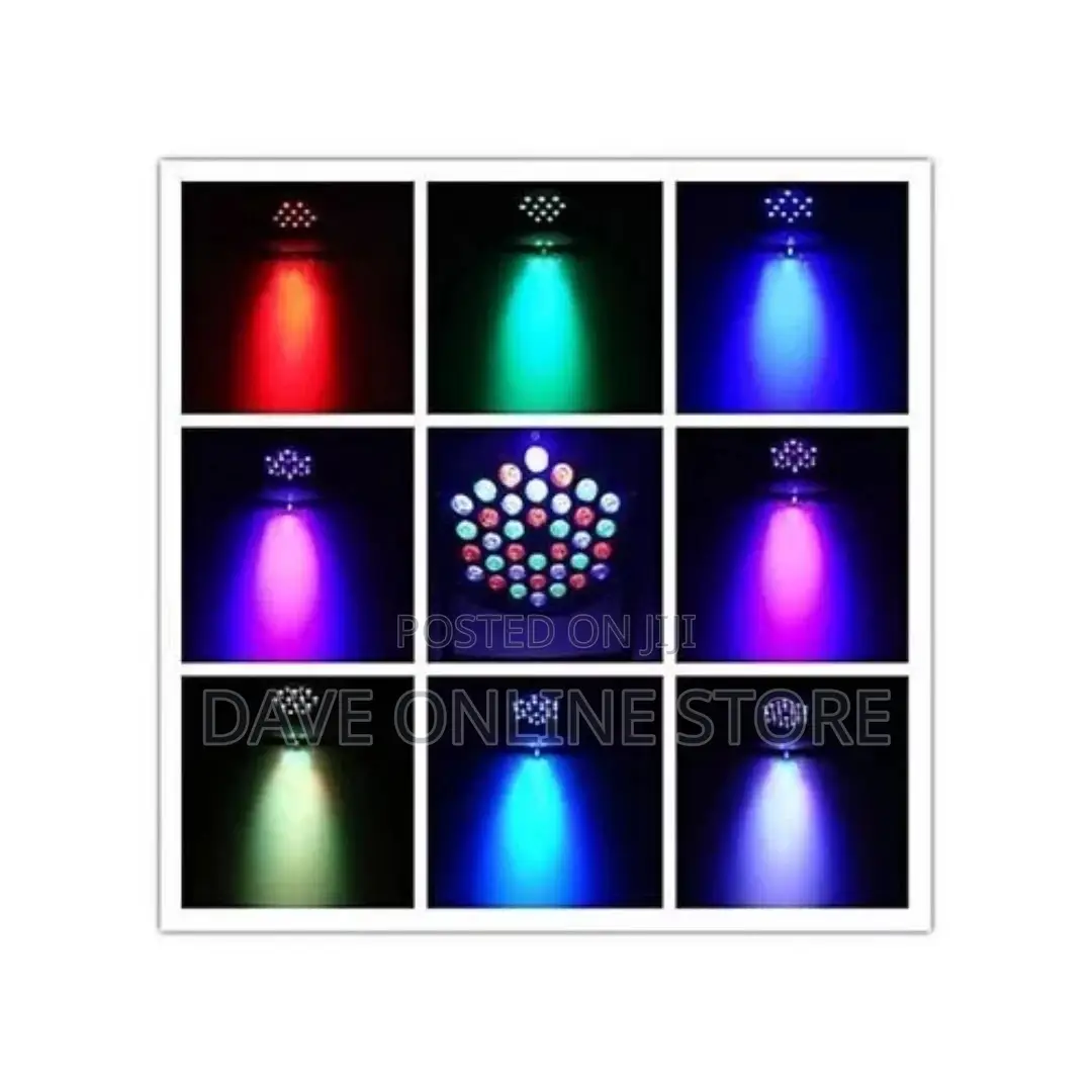 RGB LED Stage Light Par DMX-512 Light Laser Projector