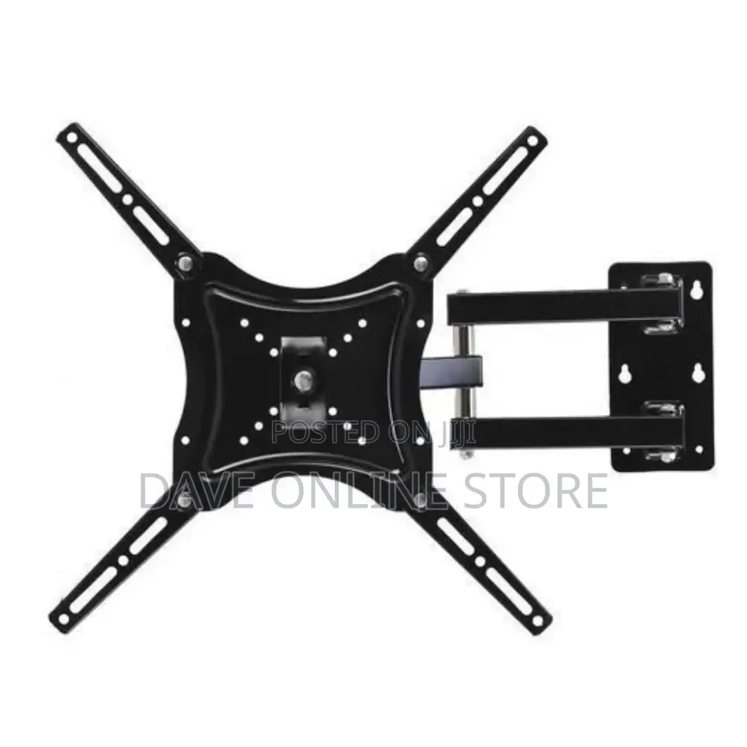 14′′-55′′ Tilt Adjustable Full Motion TV Wall Mount Black