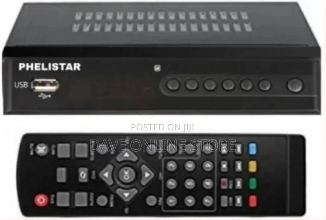 Phelister Free to Air Decoder HD 1080 DVB T2 Terrestrial
