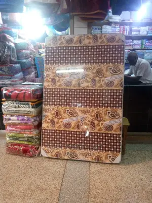 Mattress 3*6 *6 Inches Sealed Rosefoam ( Brown)