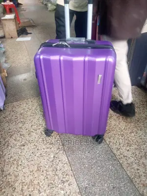 Plastic Suitcase Medium ( Purple)