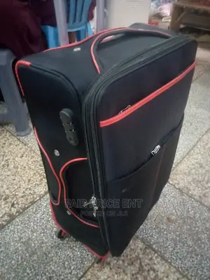 Cloth Suitcases Medium ( Black)