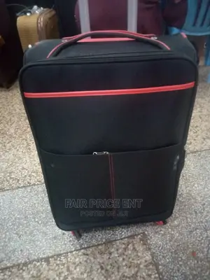 Cloth Suitcases Medium ( Black)