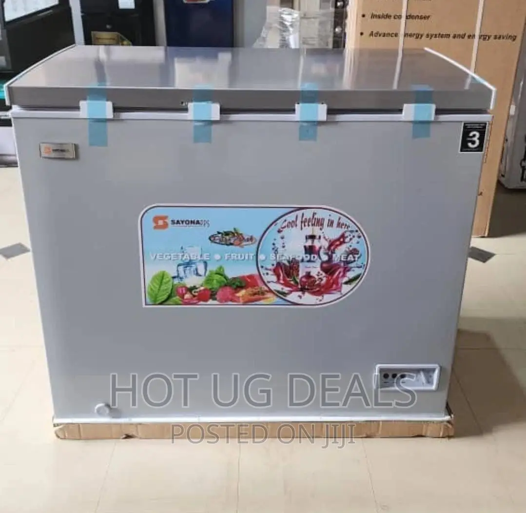 250L Sayona Chest Freezer- Silver