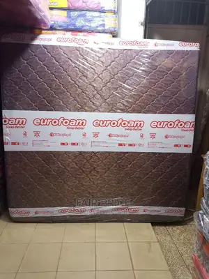 Eurofoam Mattress High Density 5*6 in 12 Inches (Brown 