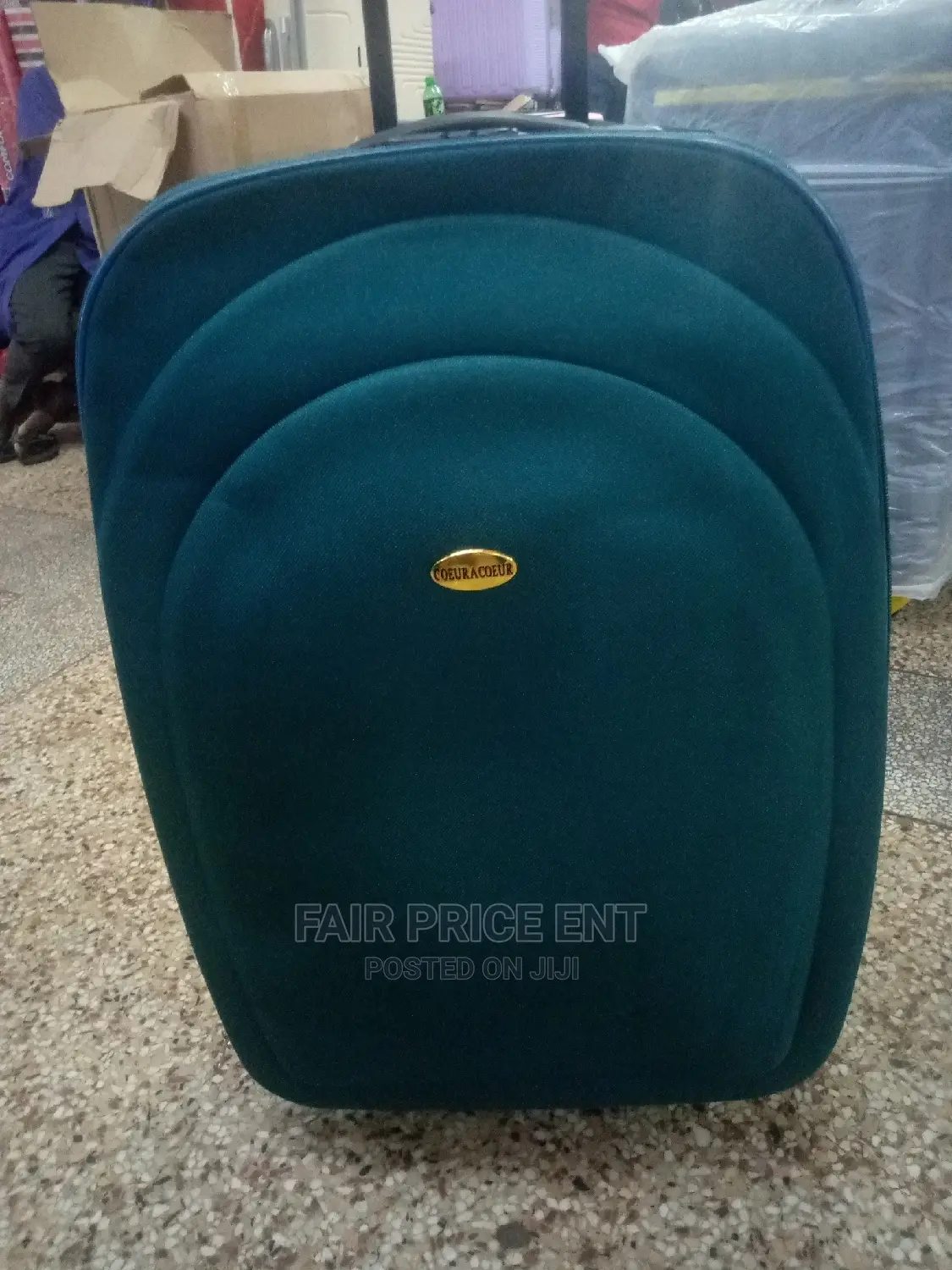 Cloth Suitcase Large ( Blue)