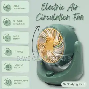 Small Mini Office Desktop Fan, Table Air Circulation Fan