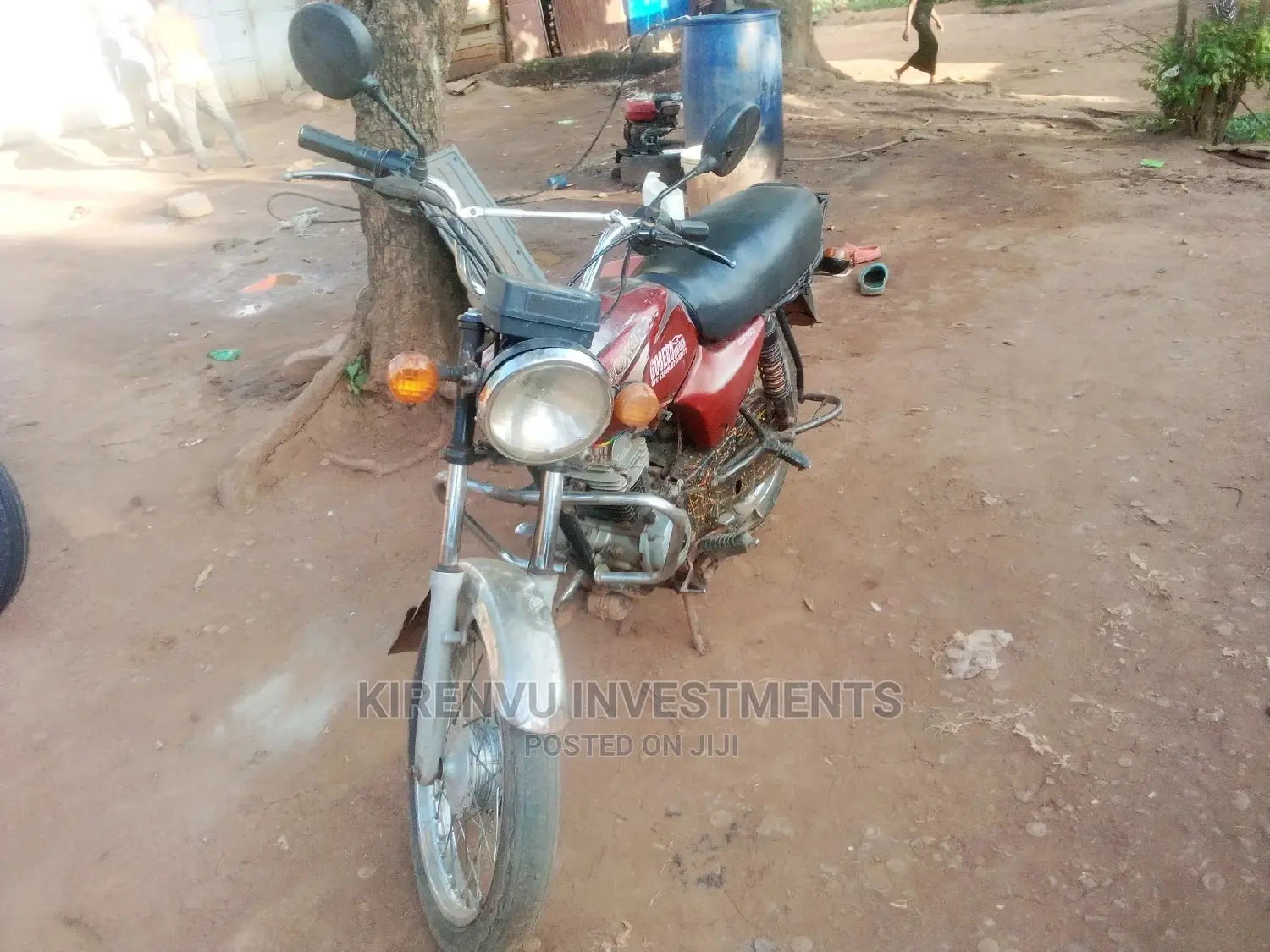 Bajaj Boxer 100 2016 Red