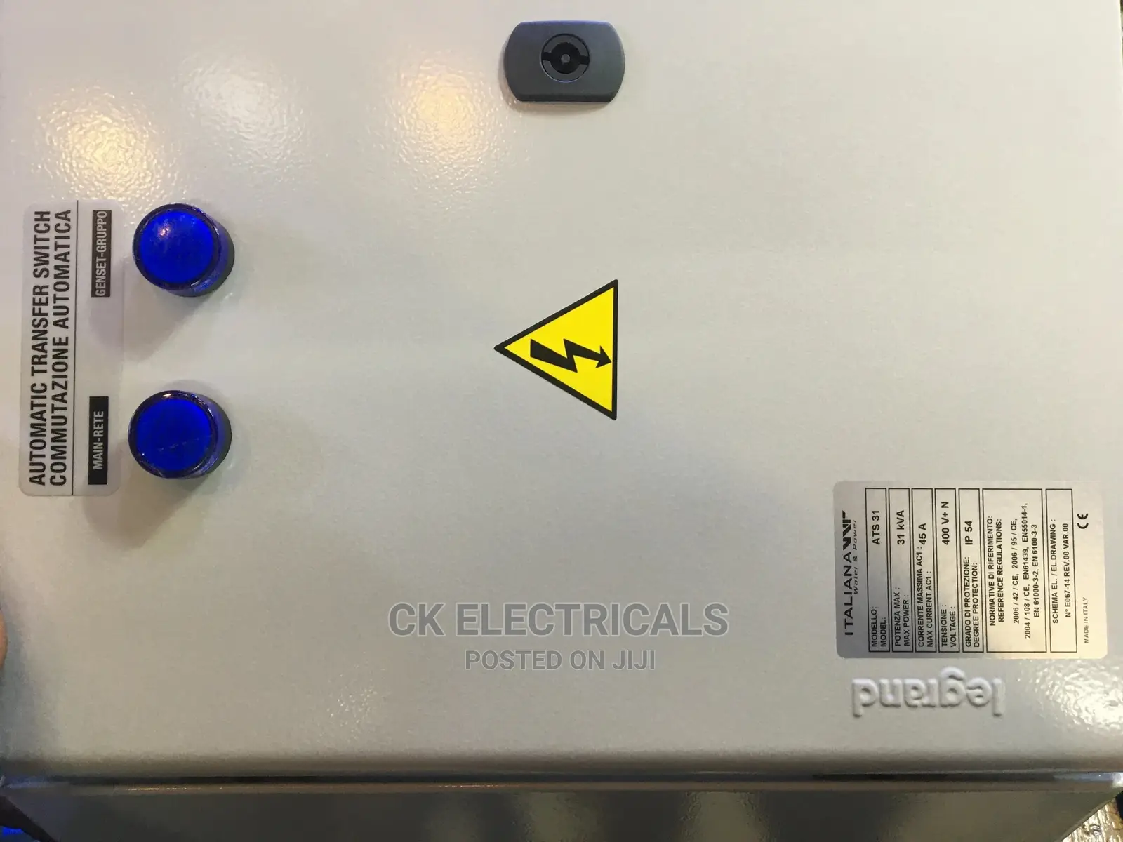 Automatic Change Over 45amps