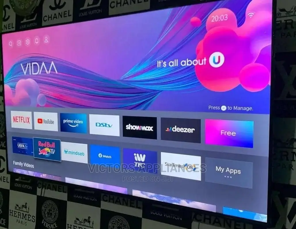Original Hisense 55inch UHD Smart TV