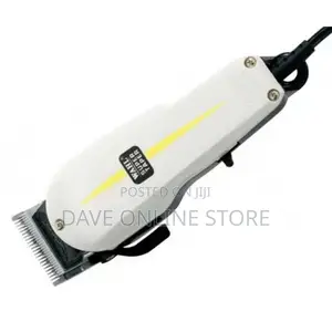 Wahl Super Taper Hair Clipper/ 3 Pin – White