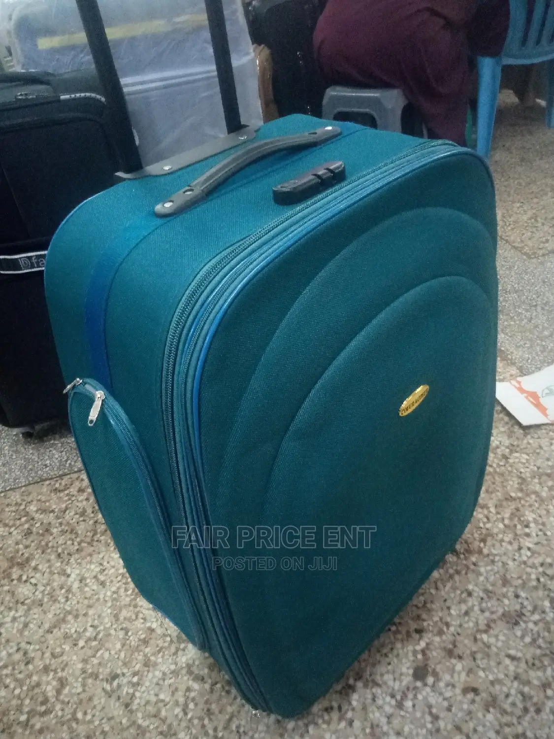 Cloth Suitcase Medium ( Blue)