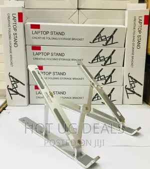 Metal Foldable Adjustable Stand For Laptops