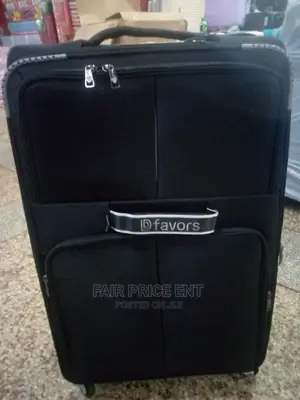 Original Classy Cloth Suitcase.Extra Large( Black)