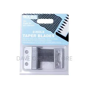 Wahl 2-Hole Taper Bladeset – Silver