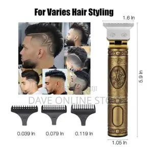 Professional Hair Clipper Grooming Rechargeable Trimmer Kit