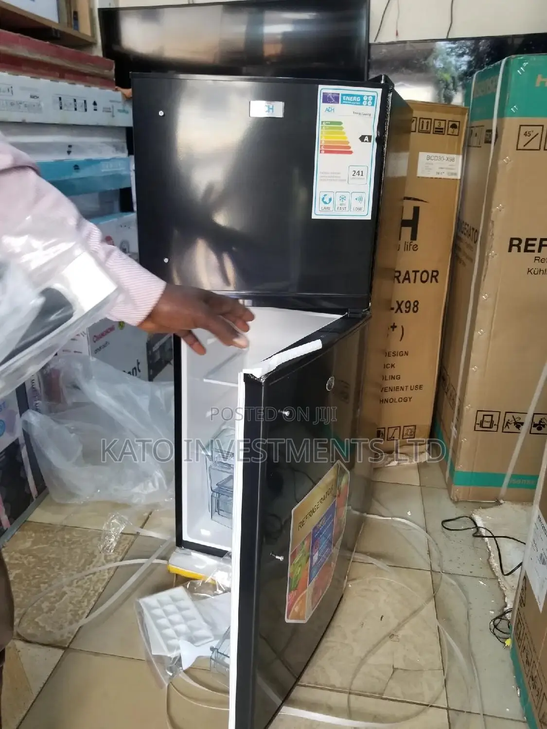 Adh 168ltrs Double Door Fridge
