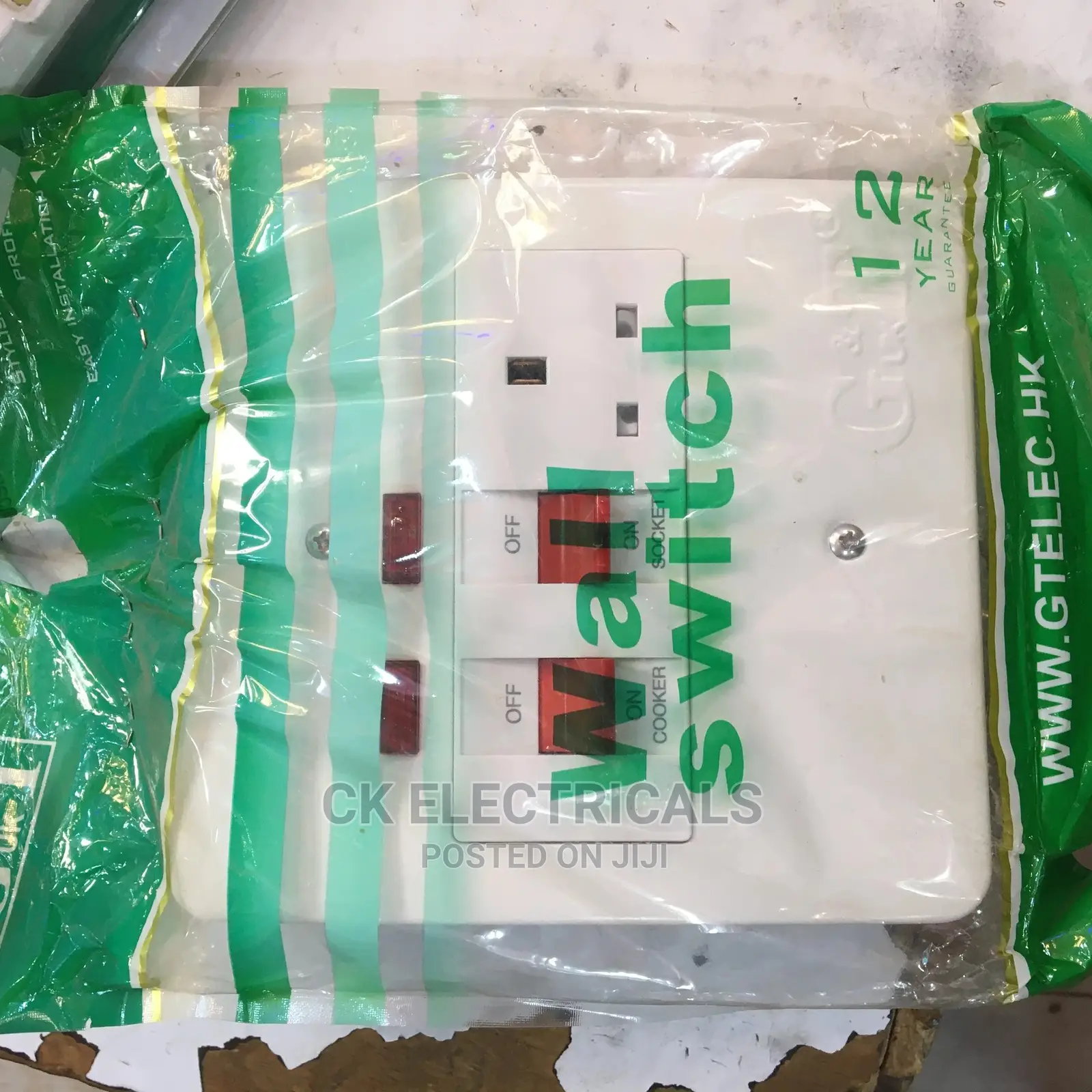 Cooker Unit Socket Outlet G T UK Big Size