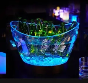 8l LED Light Color Changing Wine Ice Bucket