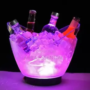 8l LED Light Color Changing Wine Ice Bucket