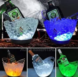 8l LED Light Color Changing Wine Ice Bucket