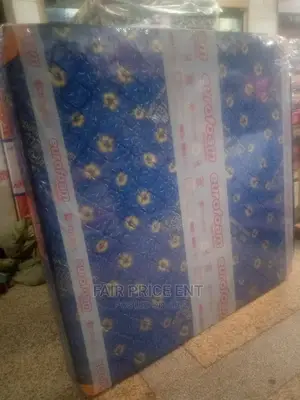 Mattress by 6*6 in 8 Inches Eurofoam( Blue)