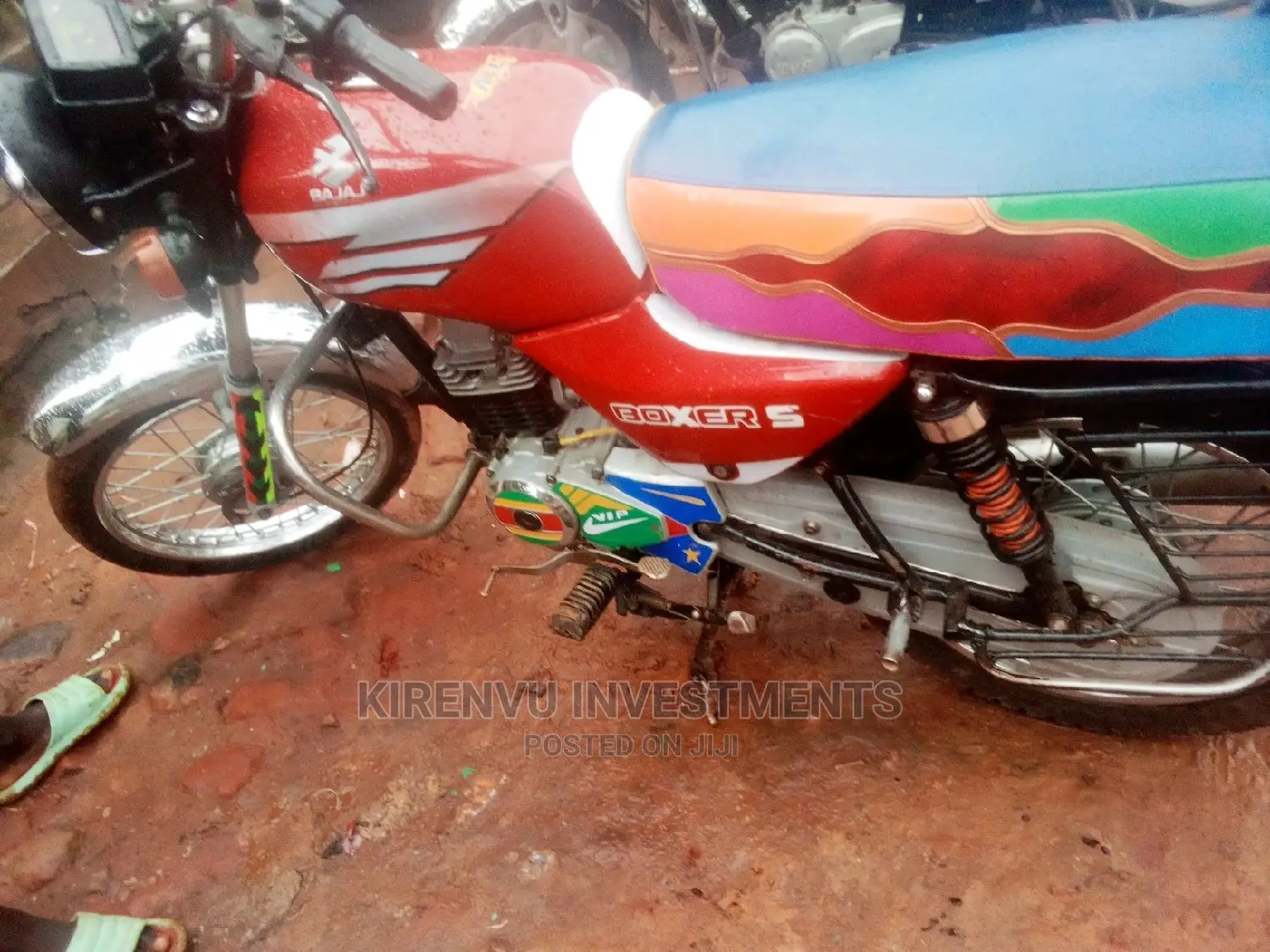 Bajaj Boxer 100 2012 Orange