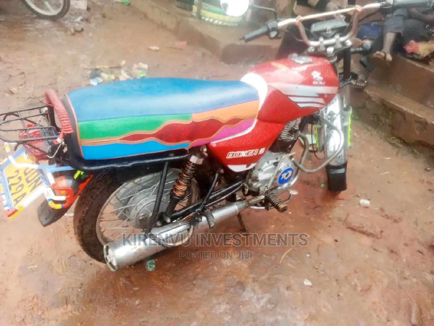 Bajaj Boxer 100 2012 Orange