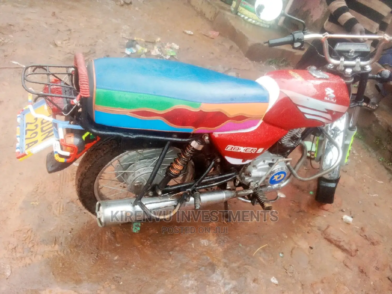 Bajaj Boxer 100 2012 Orange