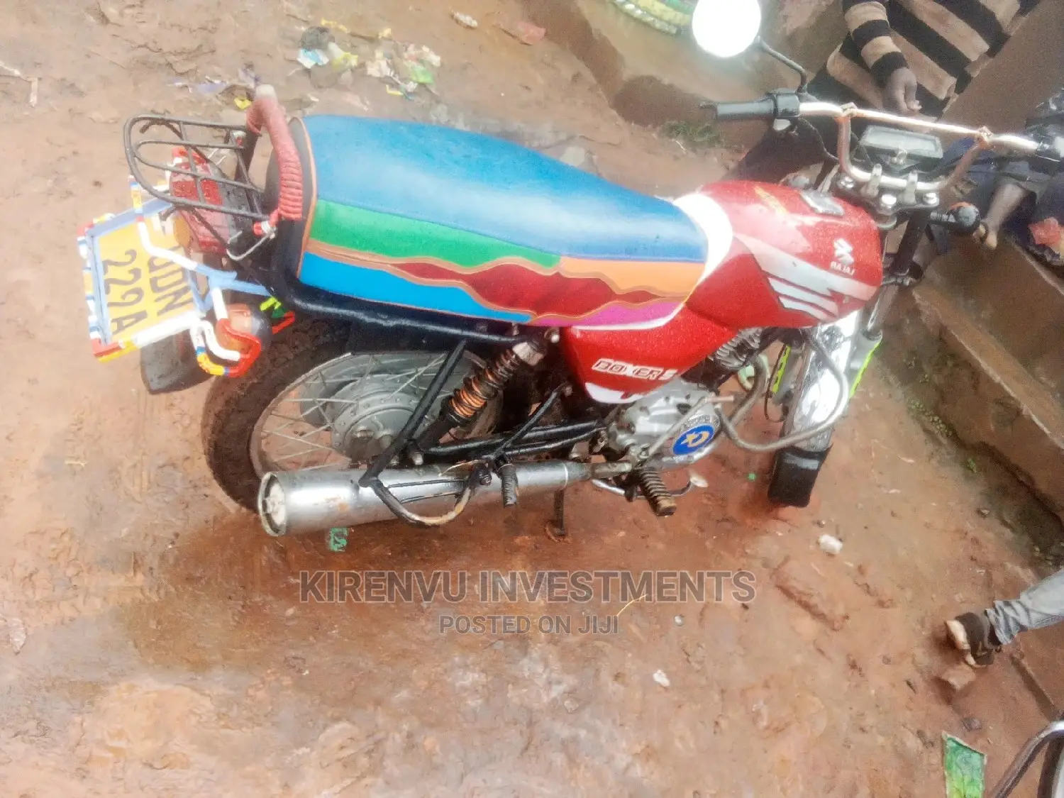 Bajaj Boxer 100 2012 Orange