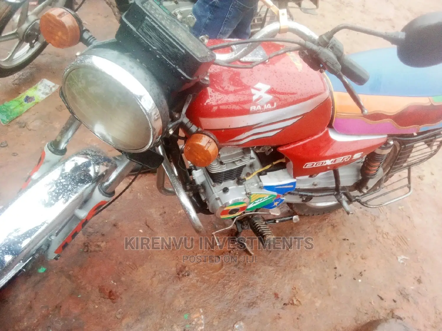 Bajaj Boxer 100 2012 Orange