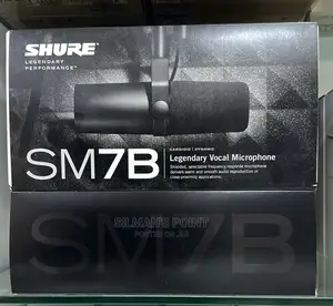 Shure Sm7b Legendary Vocal Microphone