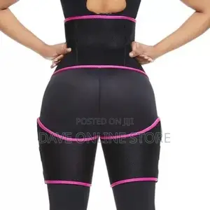 3 in 1 Sweat Slim Thigh Trimmer, Waist Trainer