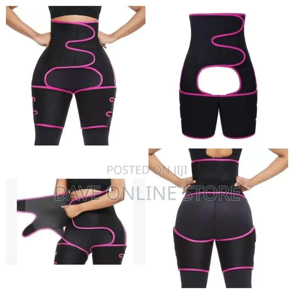 3 in 1 Sweat Slim Thigh Trimmer, Waist Trainer