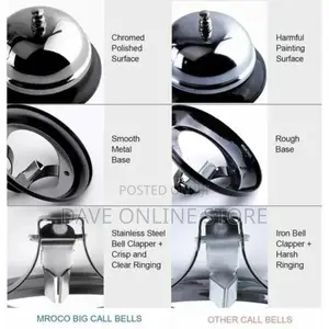 Reception Desk Counter Call Bell for Hotel Bank Service –