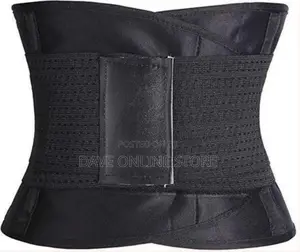 Women’S Waist Trainer Slimming Belt – Black