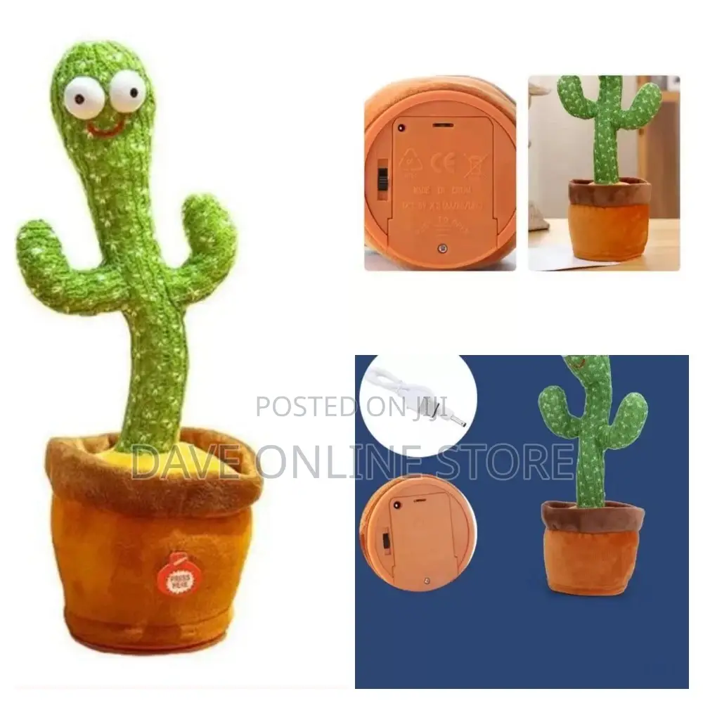 Electronic Dance Cactus Toy for Kids